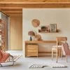 Tikamoon Bureaux Enfant Bureau Enfant En Teck Massif -Armoires enfant Soldes bureau enfant en teck massif 5