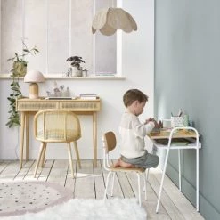 Maisons Du Monde Bureaux Enfant Bureau Enfant Imitation Bois Et Métal Blanc -Armoires enfant Soldes bureau enfant imitation bois et metal blanc 1000 6 17 215923 2