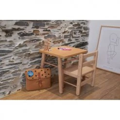 Combelle Bureaux Enfant Bureau Enfant - Vernis Naturel - 50x43x40 Cm 9 Combelle Bureaux Enfant Bureau Enfant - Vernis Naturel - 50x43x40 Cm -Armoires enfant Soldes bureau enfant vernis naturel 50x43x40 cm 1