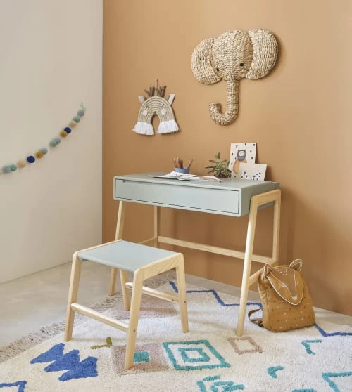 Maisons Du Monde Bureaux Enfant Bureau Et Tabouret Enfant Vert Clair Et Pin 6 Maisons Du Monde Bureaux Enfant Bureau Et Tabouret Enfant Vert Clair Et Pin – Image 4
