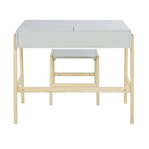 Maisons Du Monde Bureaux Enfant Bureau Et Tabouret Enfant Vert Clair Et Pin 4 Maisons Du Monde Bureaux Enfant Bureau Et Tabouret Enfant Vert Clair Et Pin – Image 2