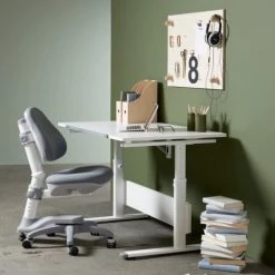 Flexa Bureaux Enfant Bureau évolutif Blanc -Armoires enfant Soldes bureau evolutif blanc 14