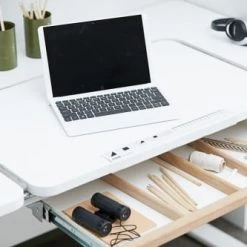 Flexa Bureaux Enfant Bureau évolutif Blanc -Armoires enfant Soldes bureau evolutif blanc 21