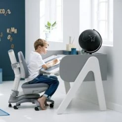 Flexa Bureaux Enfant Bureau évolutif Blanc Bleu -Armoires enfant Soldes bureau evolutif blanc bleu 3