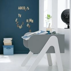 Flexa Bureaux Enfant Bureau évolutif Blanc Bleu -Armoires enfant Soldes bureau evolutif blanc bleu 5