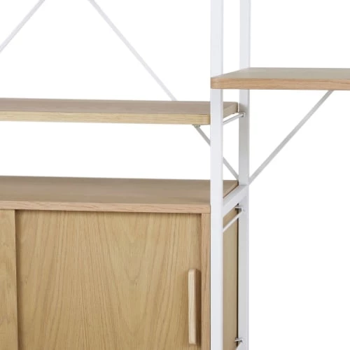 Maisons Du Monde Bibliothèques Et étagères Enfant Caisson Modulable En Placage Chêne 6 Maisons Du Monde Bibliothèques Et étagères Enfant Caisson Modulable En Placage Chêne – Image 4