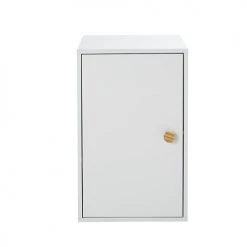 Maisons Du Monde Bureaux Enfant Caisson Pour Bureau Modulable 1 Porte Blanc