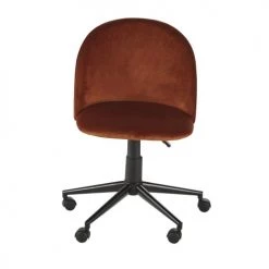 Armoires enfant Soldes -Armoires enfant Soldes chaise de bureau a roulettes en velours marron ecureuil 1000 13 19 225314 2