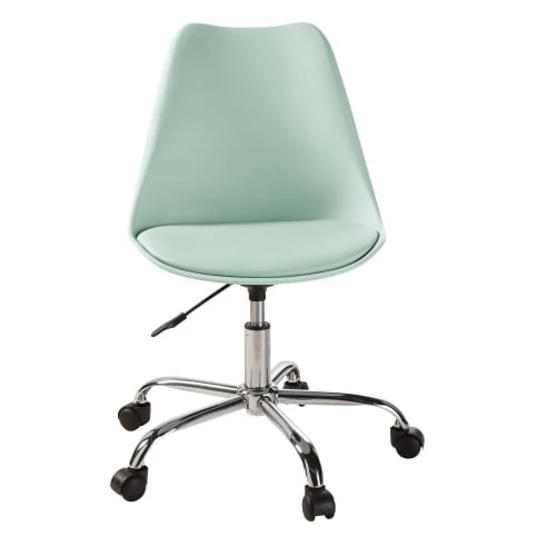 Maisons Du Monde Chaises De Bureau Enfant Chaise De Bureau à Roulettes Verte 4 Maisons Du Monde Chaises De Bureau Enfant Chaise De Bureau à Roulettes Verte – Image 2