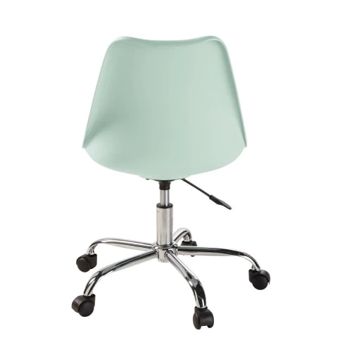 Maisons Du Monde Chaises De Bureau Enfant Chaise De Bureau à Roulettes Verte 5 Maisons Du Monde Chaises De Bureau Enfant Chaise De Bureau à Roulettes Verte – Image 3
