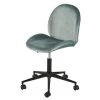 Maisons Du Monde Chaises De Bureau Enfant Chaise De Bureau à Roulettes Verte Et Métal Noir -Armoires enfant Soldes chaise de bureau a roulettes verte et metal noir 1000 12 12 225143 1