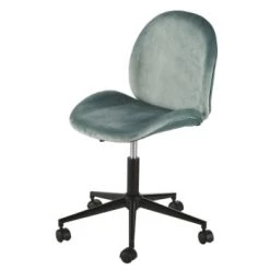 Maisons Du Monde Chaises De Bureau Enfant Chaise De Bureau à Roulettes Jaune Et Métal Noir -Armoires enfant Soldes chaise de bureau a roulettes verte et metal noir tampico 1000 12 12 225143 1 1