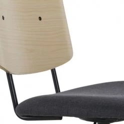 Maisons Du Monde Chaises De Bureau Enfant Chaise De Bureau Réglable Gris Anthracite Et Peuplier à Roulettes -Armoires enfant Soldes chaise de bureau reglable gris anthracite et peuplier a roulettes 1000 9 23 216011 8