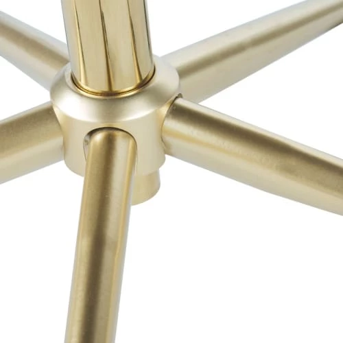 Maisons Du Monde Chaises De Bureau Enfant Chaise De Bureau Vintage à Roulettes En Velours Terracotta 6 Maisons Du Monde Chaises De Bureau Enfant Chaise De Bureau Vintage à Roulettes En Velours Terracotta – Image 4