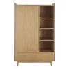 Maisons Du Monde Armoires Enfant Dressing 1 Porte Battante 1 Tiroir Marron