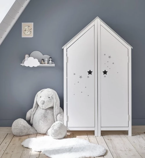 Maisons Du Monde Armoires Enfant Dressing 1 Porte Blanc 6 Maisons Du Monde Armoires Enfant Dressing 1 Porte Blanc – Image 4