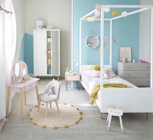 Maisons Du Monde Armoires Enfant Dressing 2 Portes Blanc 8 Maisons Du Monde Armoires Enfant Dressing 2 Portes Blanc – Image 6