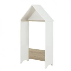Galipette Armoires Enfant Dressing Cabane 3 En 1 En Bois Blanc 165cm -Armoires enfant Soldes dressing cabane 3 en 1 en bois blanc 165cm 2
