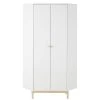 Maisons Du Monde Armoires Enfant Dressing D'angle 2 Portes Battantes Blanc