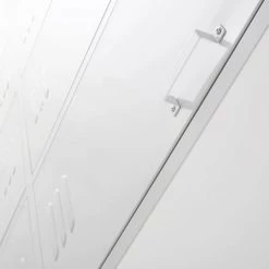 Maisons Du Monde Armoires Dressing Vestiaire Indus 6 Portes En Métal Blanc -Armoires enfant Soldes dressing vestiaire indus 6 portes en metal blanc 1000 12 0 193438 4