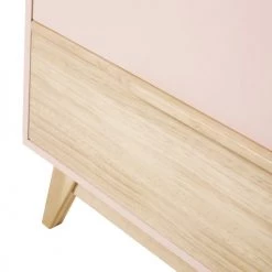 Maisons Du Monde Armoires Enfant Dressing Vintage 2 Portes 1 Tiroir Rose Clair -Armoires enfant Soldes dressing vintage 2 portes 1 tiroir rose clair 1000 7 38 181873 4