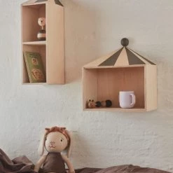 OYOY Living Design Bibliothèques Et étagères Enfant Étagère 100% Bois H51xL15x15,5cm -Armoires enfant Soldes etagere 100 bois h51xl15x15 5cm 1