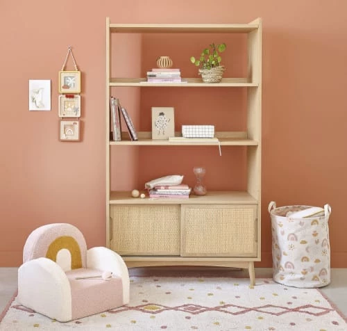 Maisons Du Monde Bibliothèques Et étagères Enfant Etagère 2 Portes Coulissantes Cannage En Rotin 4 Maisons Du Monde Bibliothèques Et étagères Enfant Etagère 2 Portes Coulissantes Cannage En Rotin – Image 2