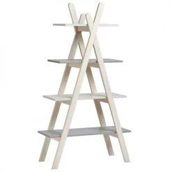 Altobuy Bibliothèques Et étagères Enfant Etagère 4 Niveaux Structure Bois Et Plateaux Mdf