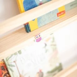 Crochetts Bibliothèques Et étagères Enfant Étagère à Livres Montessori Clara Pin Naturel -Armoires enfant Soldes etagere a livres montessori clara pin naturel 5