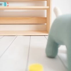 Crochetts Bibliothèques Et étagères Enfant Étagère à Livres Montessori Mara Pin Naturel -Armoires enfant Soldes etagere a livres montessori mara pin naturel 3