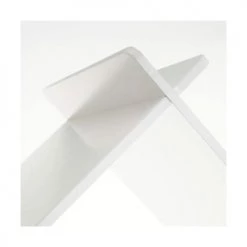 Wadiga Bibliothèques Et étagères Enfant Étagère Bibliothèque Chambre Enfant Maison Blanc Et Bois 79x30x131cm -Armoires enfant Soldes etagere bibliotheque chambre enfant maison blanc et bois 79x30x131cm 2