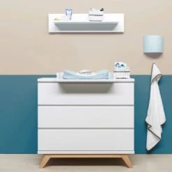 Bopita Bibliothèques Et étagères Enfant Étagère Blanc/naturel En MDF -Armoires enfant Soldes etagere blanc naturel en mdf 2