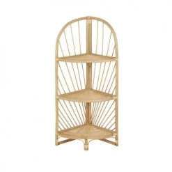 Maisons Du Monde Bibliothèques Et étagères Enfant Etagère D'angle 3 Plateaux En Rotin