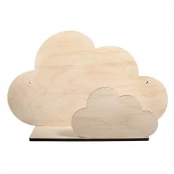 Youdoit Bibliothèques Et étagères Enfant Étagère En Bois Nuage 35x21x10cm