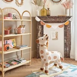 Maisons Du Monde Bibliothèques Et étagères Enfant Etagère En Rotin Beige -Armoires enfant Soldes etagere en rotin beige 1000 6 17 225681 4