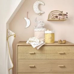 Maisons Du Monde Bibliothèques Et étagères Enfant Etagère Enfant En Rotin -Armoires enfant Soldes etagere enfant en rotin 1000 2 10 215834 3