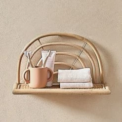 Maisons Du Monde Bibliothèques Et étagères Enfant Etagère Enfant En Rotin -Armoires enfant Soldes etagere enfant en rotin 1000 2 10 215834 8