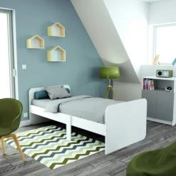 AT4 Bibliothèques Et étagères Enfant Etagère Maison Erable -Armoires enfant Soldes etagere maison erable 1