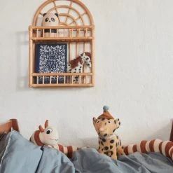 OYOY Living Design Bibliothèques Et étagères Enfant Étagère Marron 100% Rotin H56xL38x13cm -Armoires enfant Soldes etagere marron 100 rotin h56xl38x13cm 2