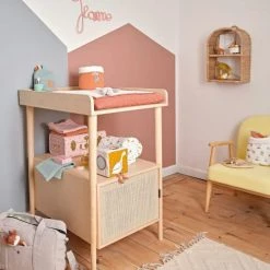 Maisons Du Monde Bibliothèques Et étagères Enfant Etagère Murale Arche En Rotin Beige -Armoires enfant Soldes etagere murale arche en rotin beige 1000 16 14 226252 4