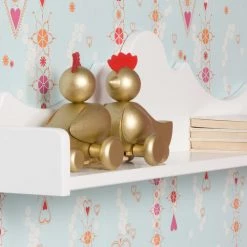 Bopita Bibliothèques Et étagères Enfant Etagère Murale Blanc -Armoires enfant Soldes etagere murale blanc 2