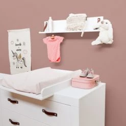 Bopita Bibliothèques Et étagères Enfant Etagère Murale Blanc -Armoires enfant Soldes etagere murale blanc 49