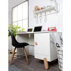 Pinio Bibliothèques Et étagères Enfant Etagère Murale Blanc Naturel -Armoires enfant Soldes etagere murale blanc naturel 6