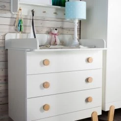 Pinio Bibliothèques Et étagères Enfant Etagère Murale Blanc Naturel -Armoires enfant Soldes etagere murale blanc naturel 7