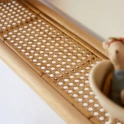 Tikamoon Bibliothèques Et étagères Enfant Etagère Murale Enfant En Rotin -Armoires enfant Soldes etagere murale enfant en rotin 2