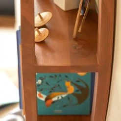 Tikamoon Bibliothèques Et étagères Enfant Etagère Murale Enfant En Teck Massif -Armoires enfant Soldes etagere murale enfant en teck massif 2