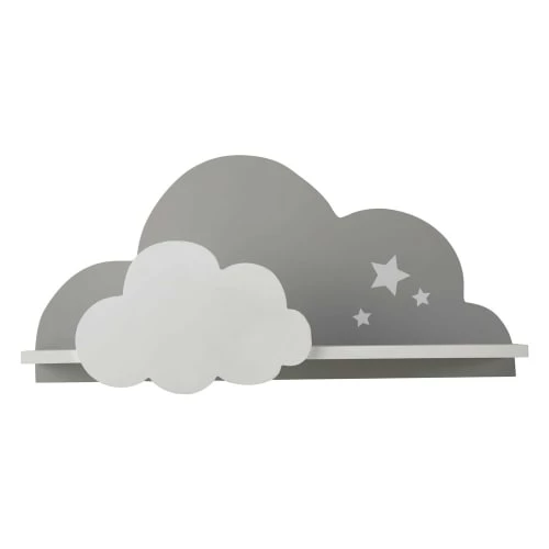 Maisons Du Monde Bibliothèques Et étagères Enfant Étagère Murale Nuage Blanche Et Grise 3 Maisons Du Monde Bibliothèques Et étagères Enfant Étagère Murale Nuage Blanche Et Grise