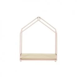 The Home Deco Factory Bibliothèques Et étagères Enfant Étagères Filaires Maison Rose - Lot De 3 -Armoires enfant Soldes etageres filaires maison rose lot de 3 3