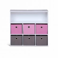 Armoires enfant Soldes -Armoires enfant Soldes meuble de rangement pour enfant blanc 1