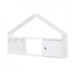 Maisons Du Monde Bureaux Enfant Module De Rangement Pour Bureau 1 Porte Blanc -Armoires enfant Soldes module de rangement pour bureau 1 porte blanc 1000 10 6 192501 2